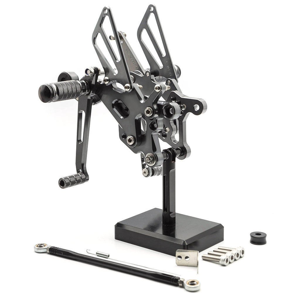 YAMAHA R6 R6S 2006-2023 CNC Adjustable Rear Set Rearsets Footrest Foot Rest Footpeg 2006 2007 2008 2009 2010 2011 2012