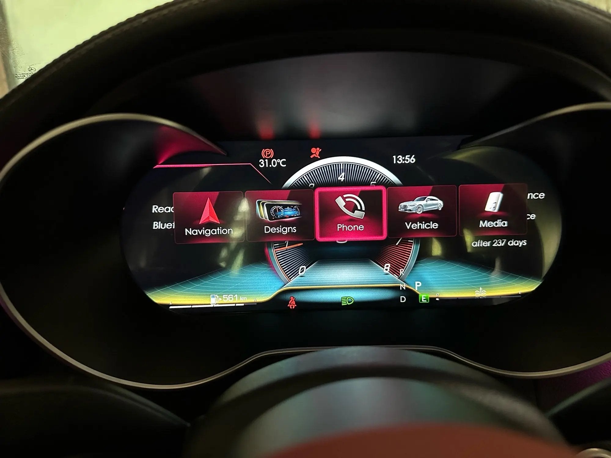 Virtual cluster for Mercedes Benz C/GLC W205/W253 15-18ys Auto In stock with Supplier 7 to 14 days