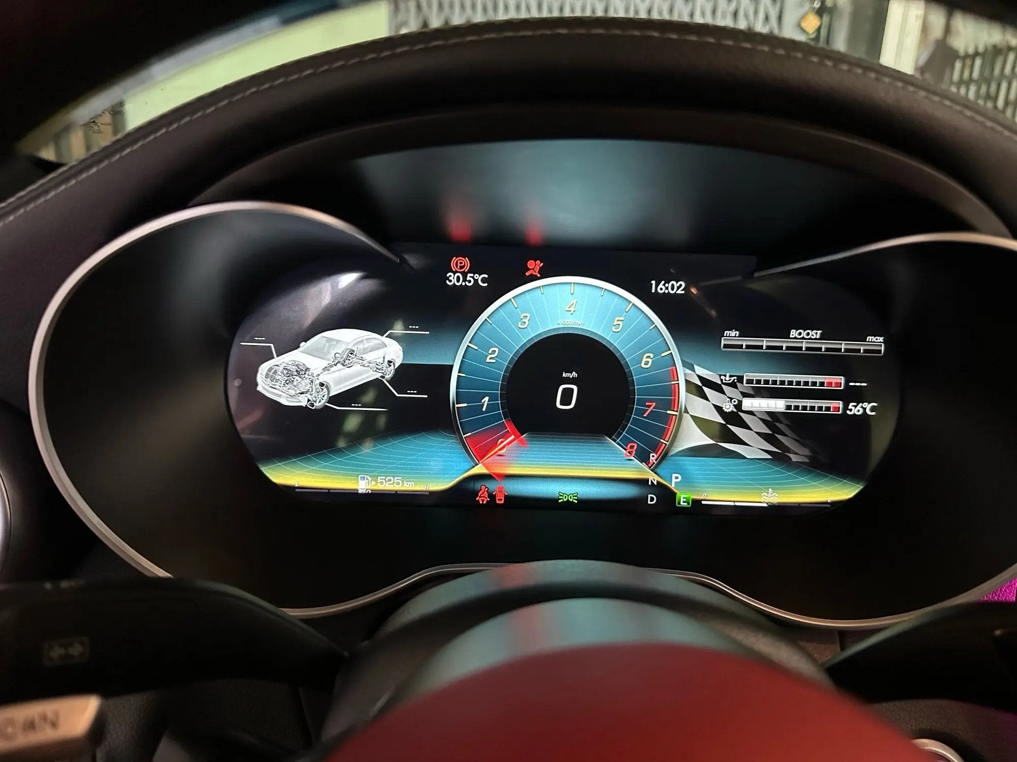 Virtual cluster for Mercedes Benz C/GLC W205/W253 15-18ys Auto In stock with Supplier 7 to 14 days