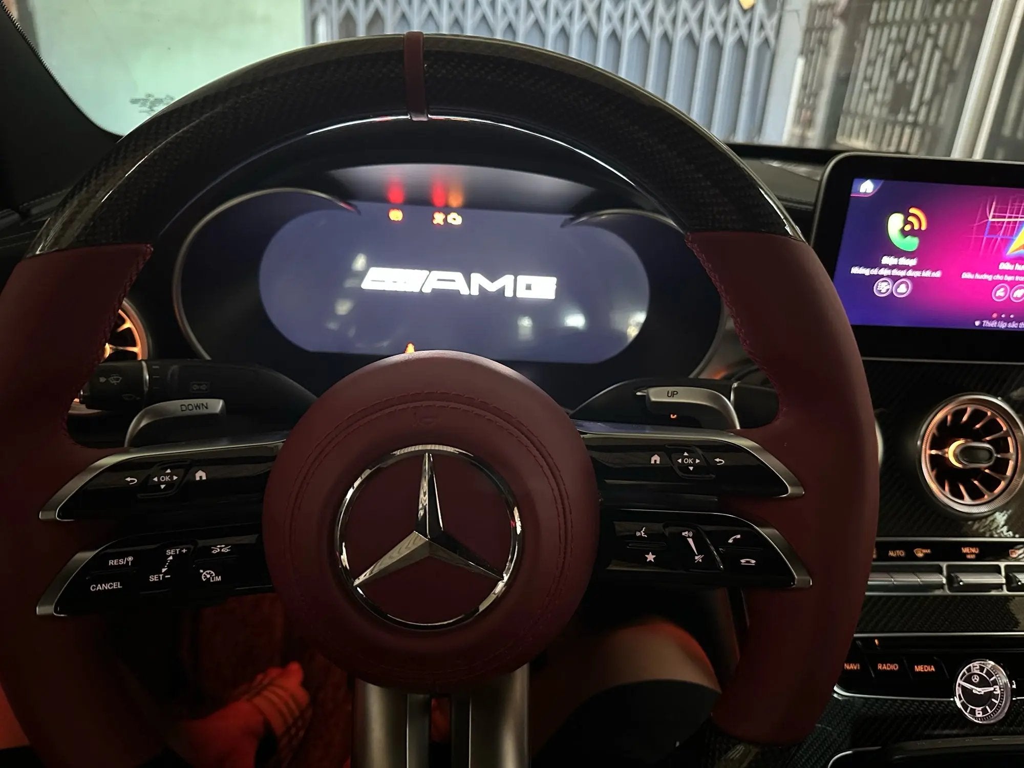 Virtual cluster for Mercedes Benz C/GLC W205/W253 15-18ys Auto In stock with Supplier 7 to 14 days