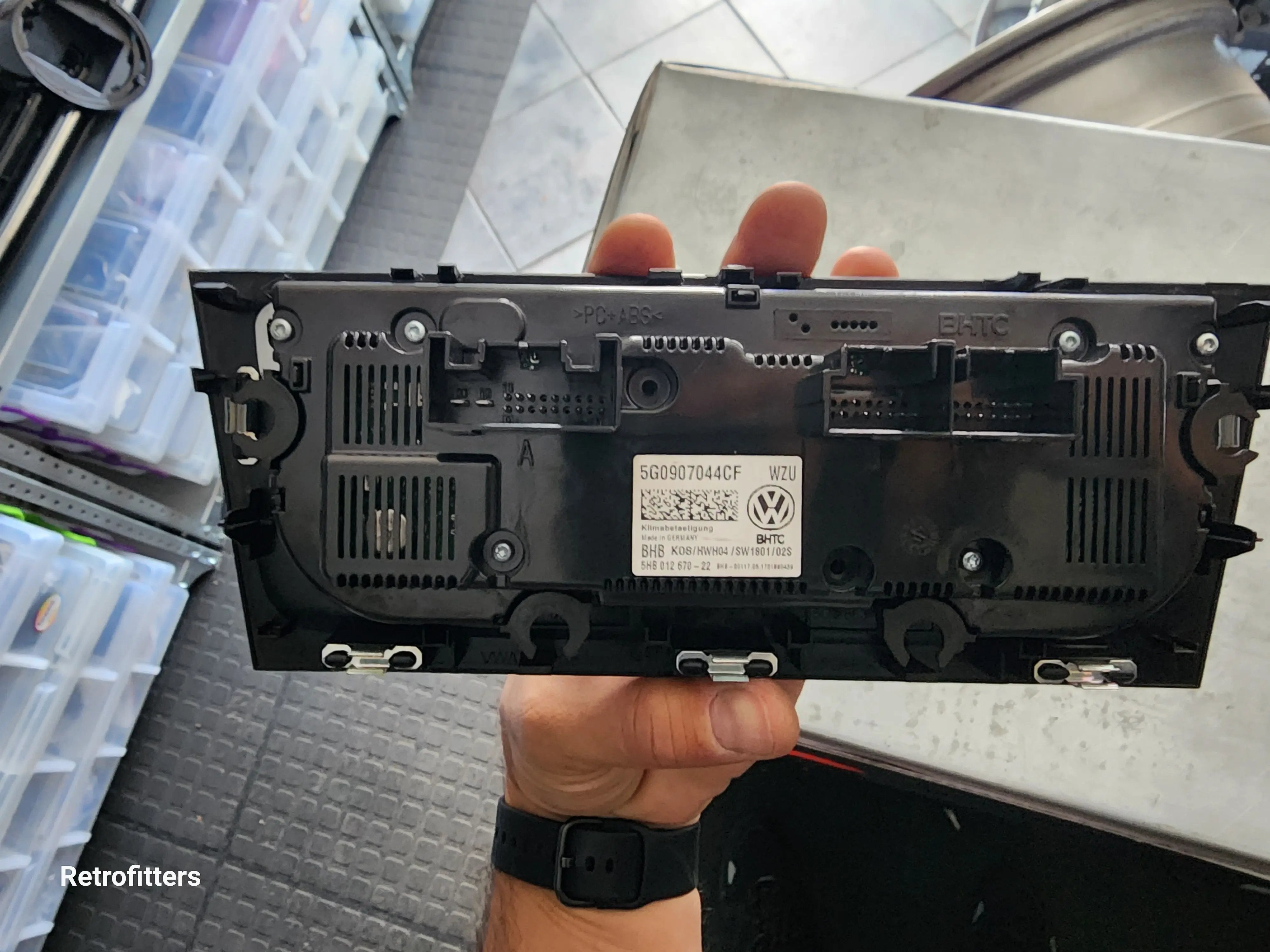 Pre loved (used) Golf mk7 Aircon unit Retrofitters RSA