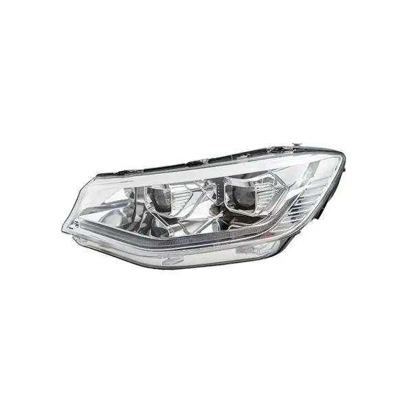 VW Caddy (2021-Current) – Headlights – With Sequential Indicators – LED DRL – RHD – Chrome In stock with Supplier 7 to 14 days