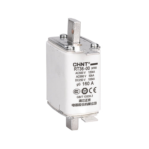 CHINT NH00 160AMP 500V/250VDC FUSE