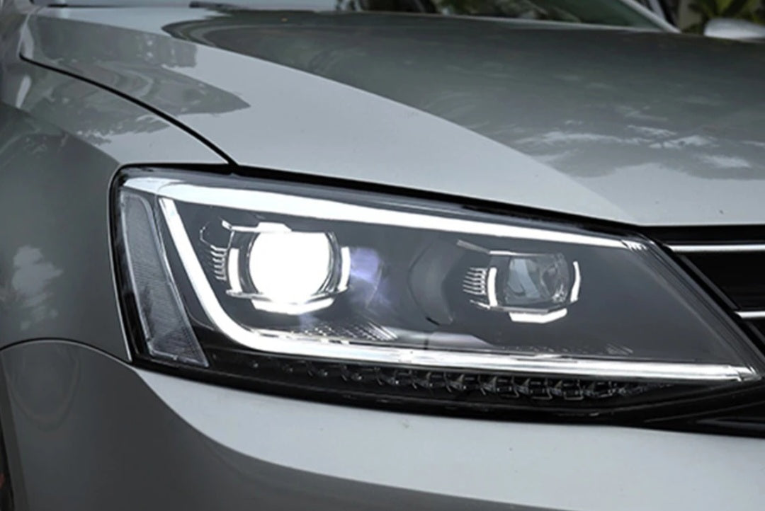 Volkswagen Jetta MK7 2012 tot 2018 Hoofligte LED DRL Lopligte Bi-Xenon Beam