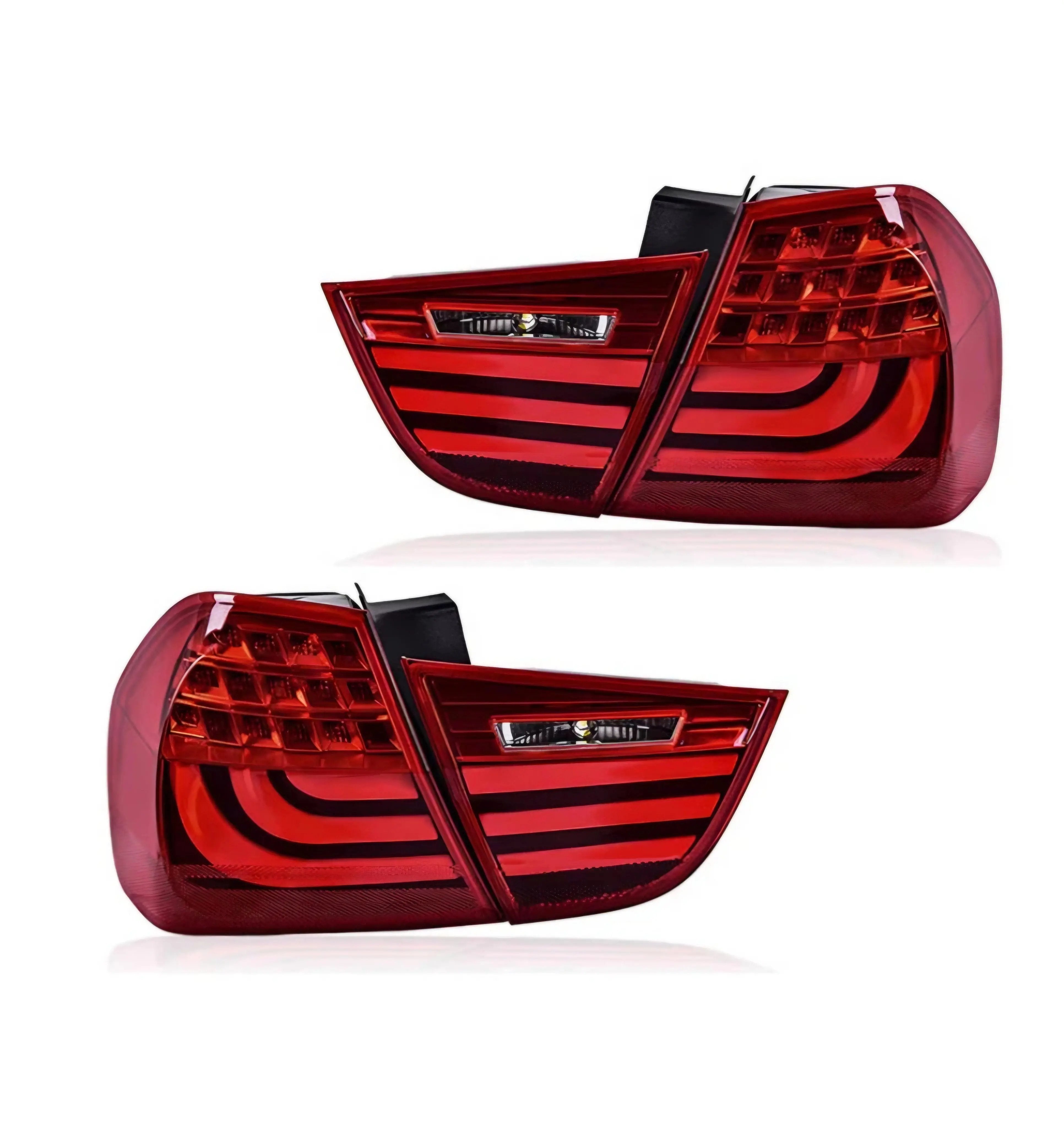 BMW E90 LED Tail Light Assembly for BMW 3 Series E90 2009-2012 Tail Lights Plug and Play with LED Turning Rear Taillights In stock with Supplier 7 to 14 days