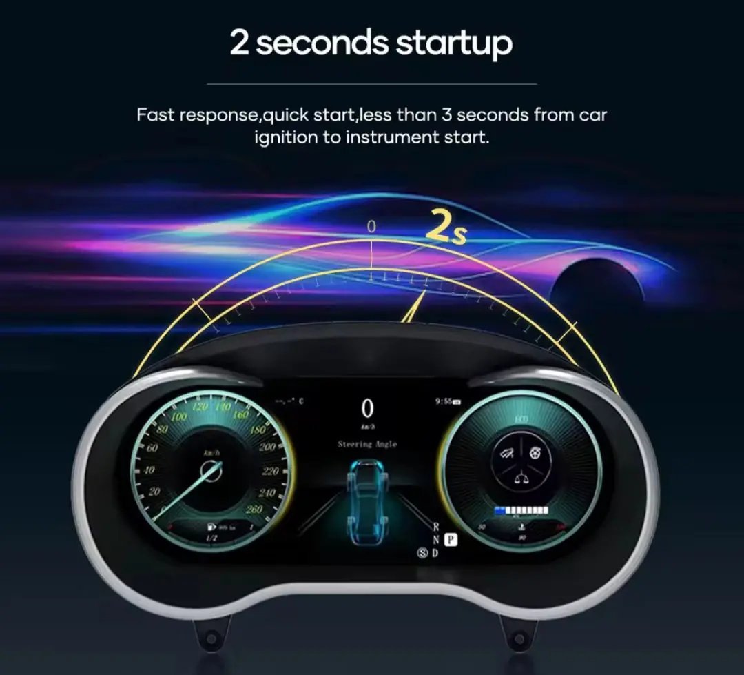 Virtual cluster for Mercedes Benz C/GLC W205/W253 15-18ys Auto In stock with Supplier 7 to 14 days