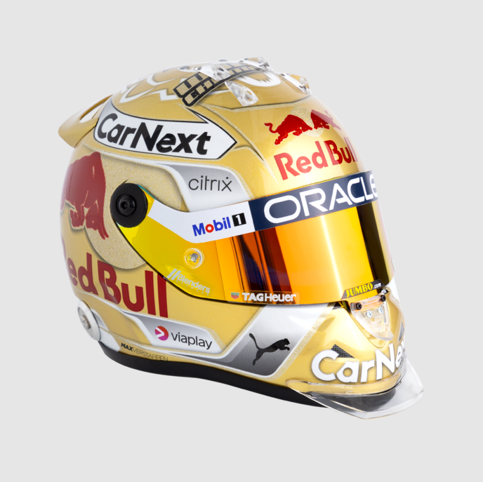 1:2 Helmet Wêreldkampioen 2022 Max Verstappen
