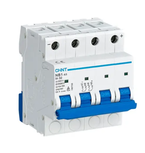 Solar PV DC Circuit Breaker (Isolator) 4P 1000V 3 Phase Retro-back-up-power-solution