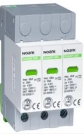 Solar PV DC Surge Arrestor 20KA 3P 1500V 3 phase Retro-back-up-power-solution
