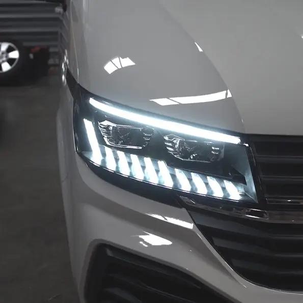 VW Transporter T6.1 – FULL LED Headlights with Audi style Dynamic Indicator and DRL (RHD) In stock with Supplier 7 to 14 days