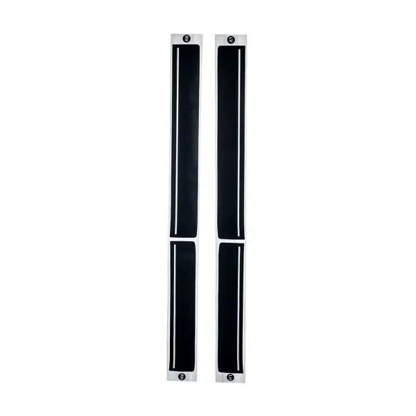 Volkswagen Oem Protective Film - Sill Rail Entry - Front and Rear (Black/Silver) Retrofitters RSA