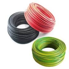 6mm GP wire Red/Black and Earth, per meter.