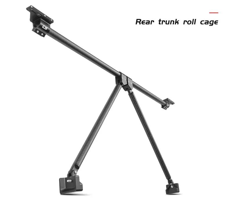High Quality Carbon Fibre Rear Luggage Compartment
Rack Trunk Cross Bar Anti Slip Frame For VW Golf 7 and 8 Made on order 6 to 8 weeks
