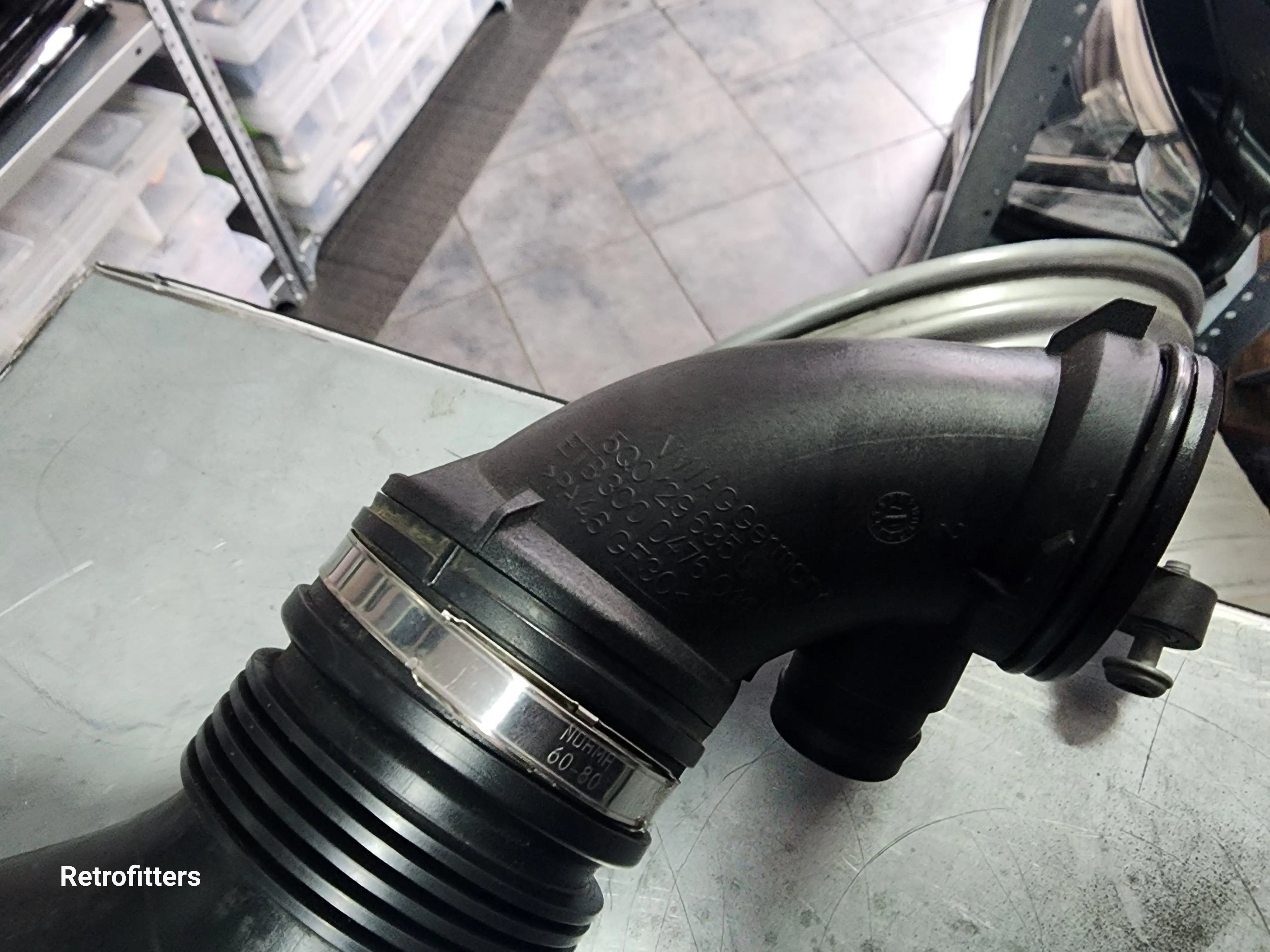 Pre loved (used) Golf mk7 Gti RTurbo inlet pipe Retrofitters RSA