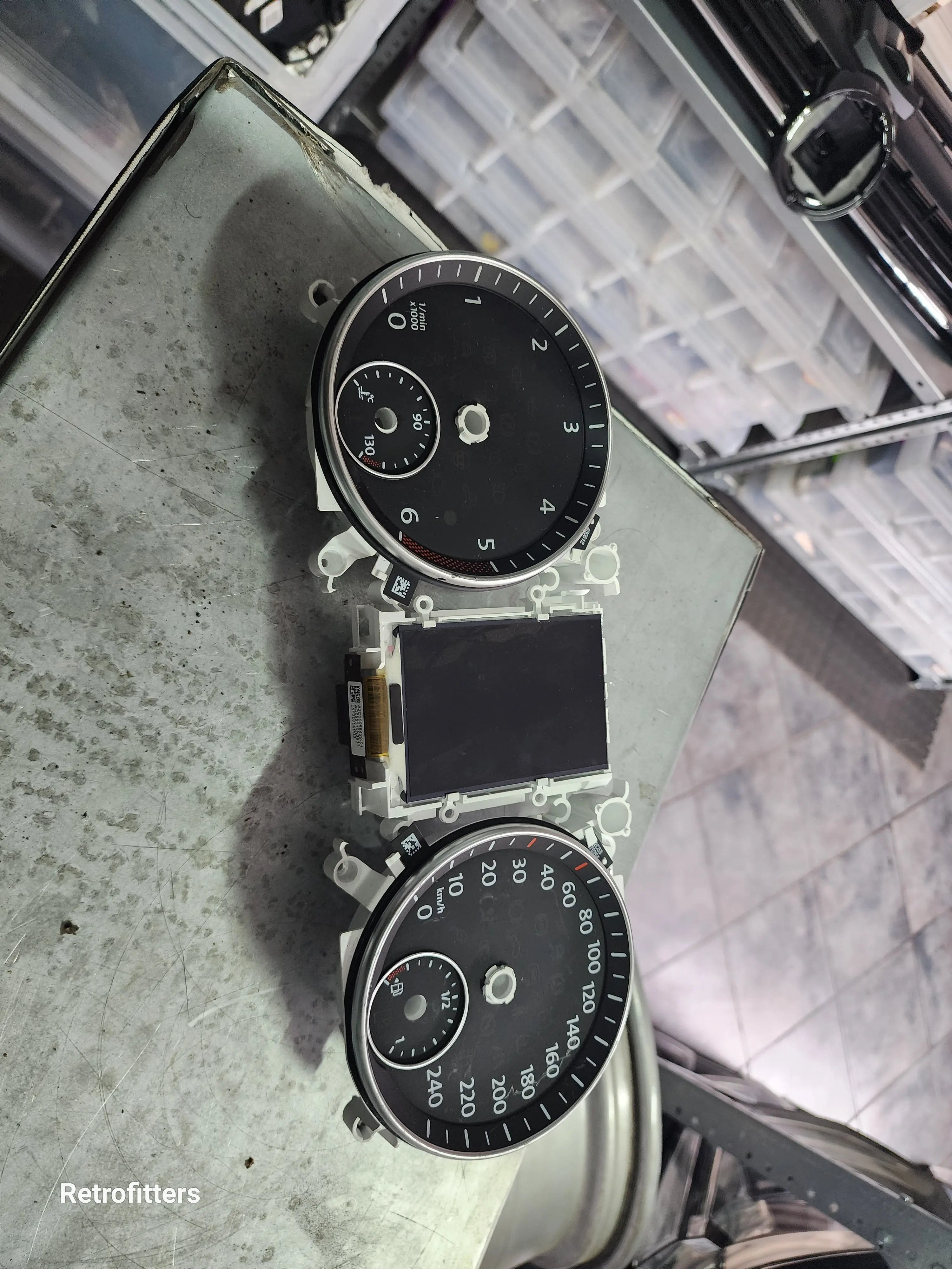 Pre loved (used) Caddy Diesel Cluster face Retrofitters RSA