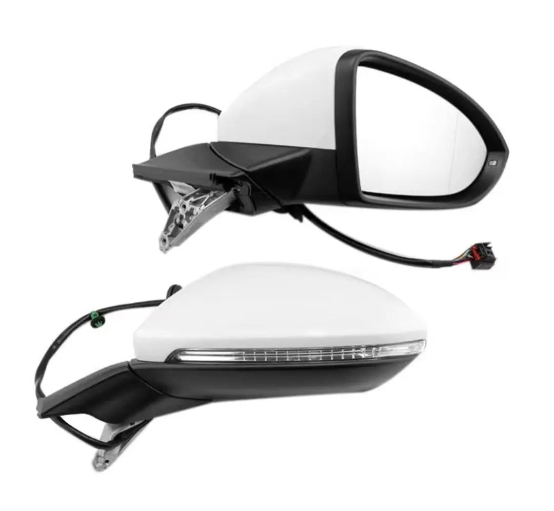 VW Golf MK7 Mirror With AUTO folding electric and Puddle lights Retrofitters