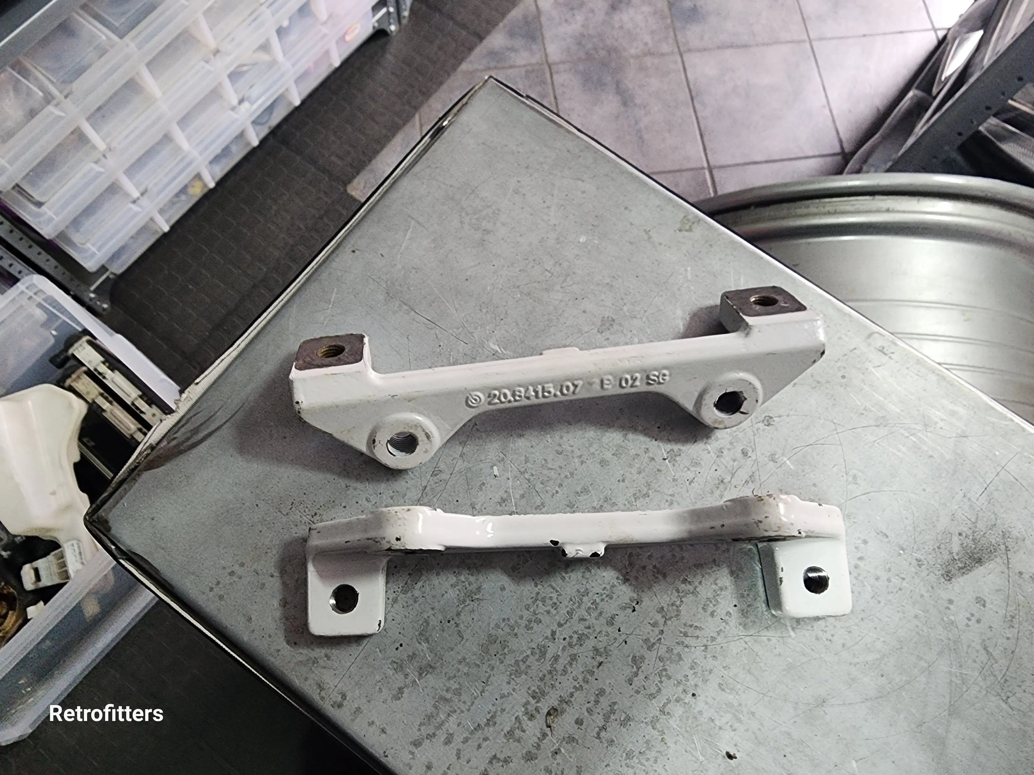 Pre loved (used) Audi Rs3 Rs4 Caliper carriers set Retrofitters RSA