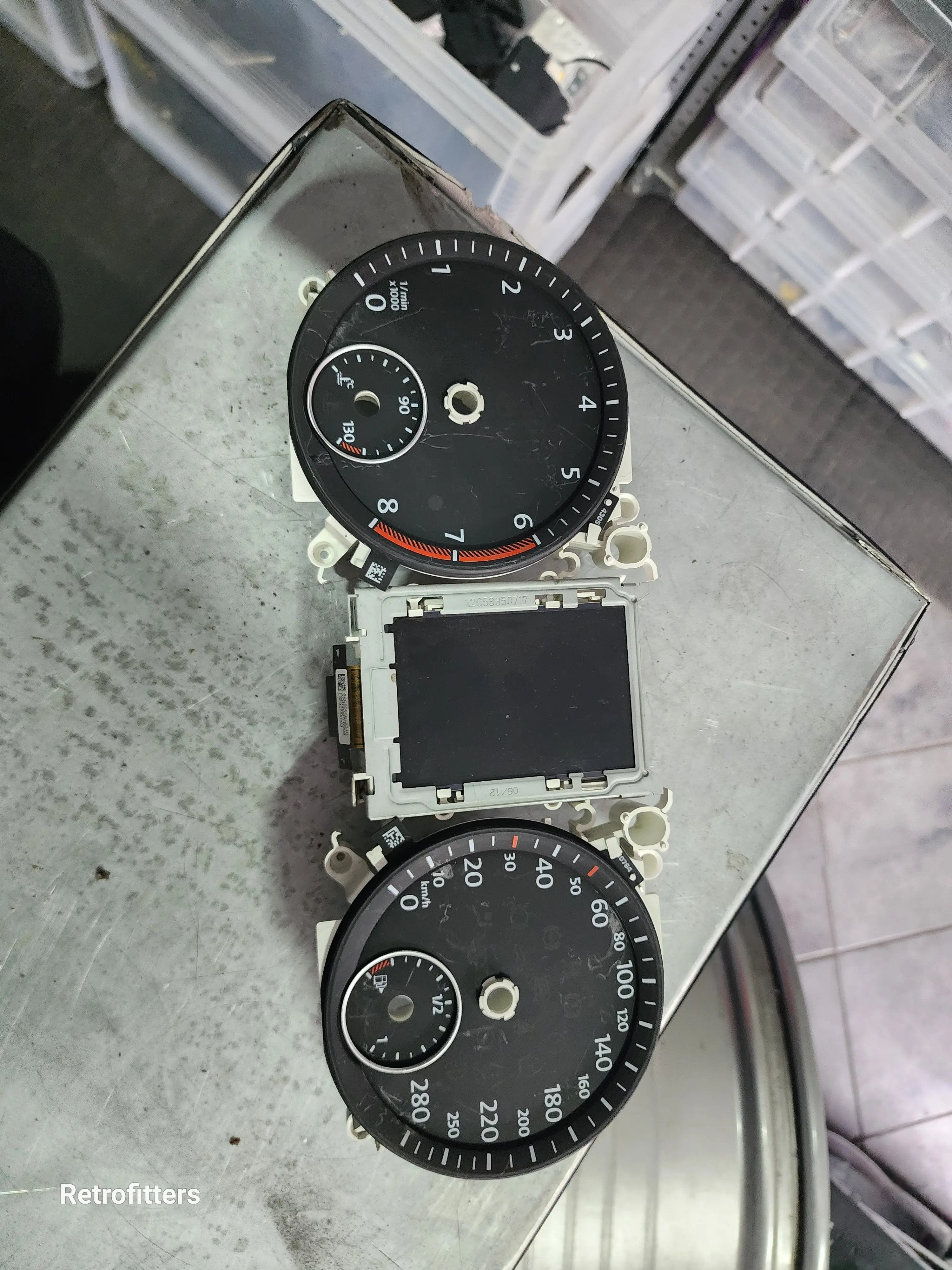 Pre loved (used) Golf mk6 gti Cluster face Retrofitters RSA