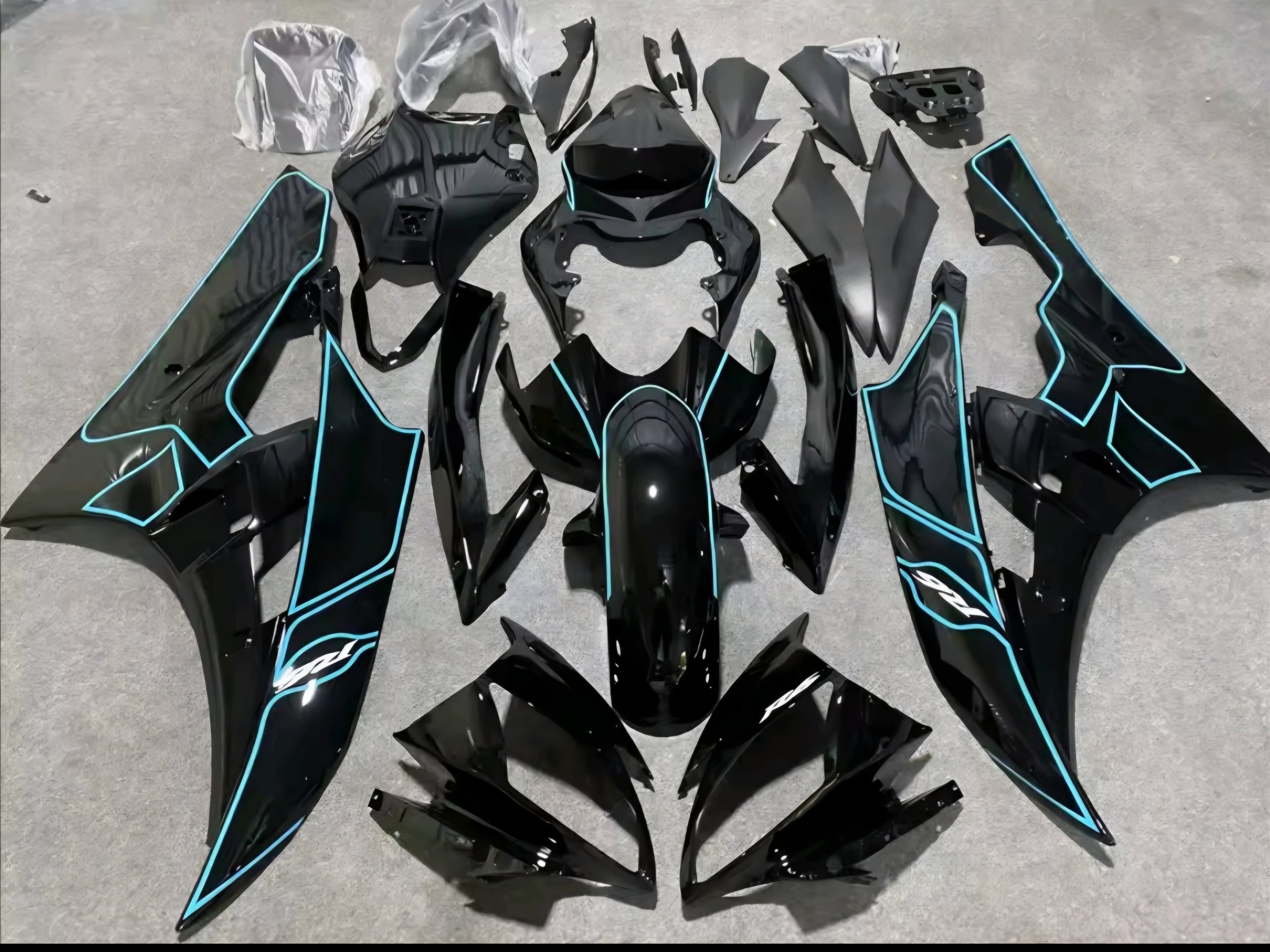 Yamaha R6 20062007 R6 06 07 fairing body kit Abs
