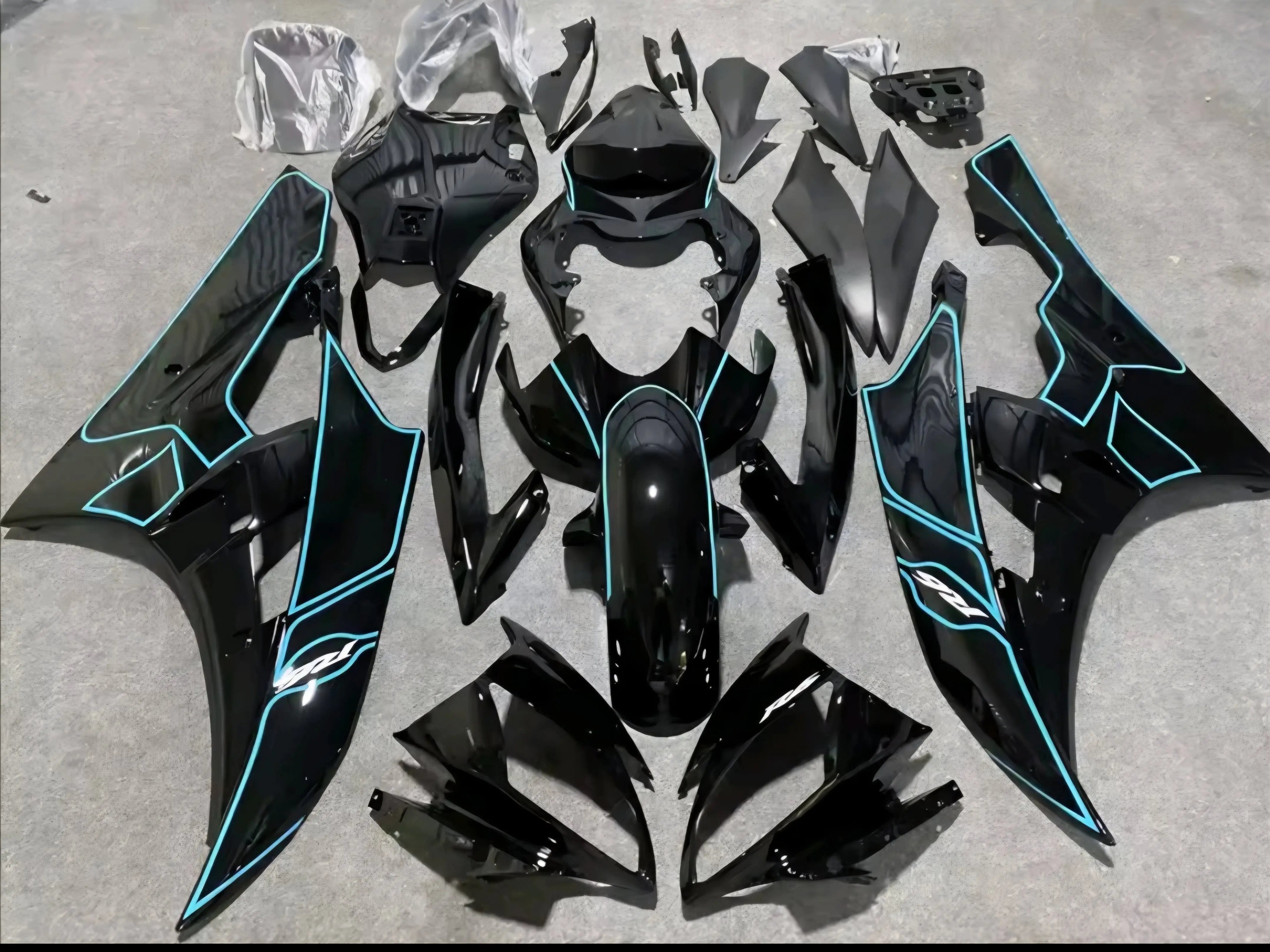 Yamaha R6 20062007 R6 06 07 fairing body kit Abs In stock with Supplier 7 to 14 days