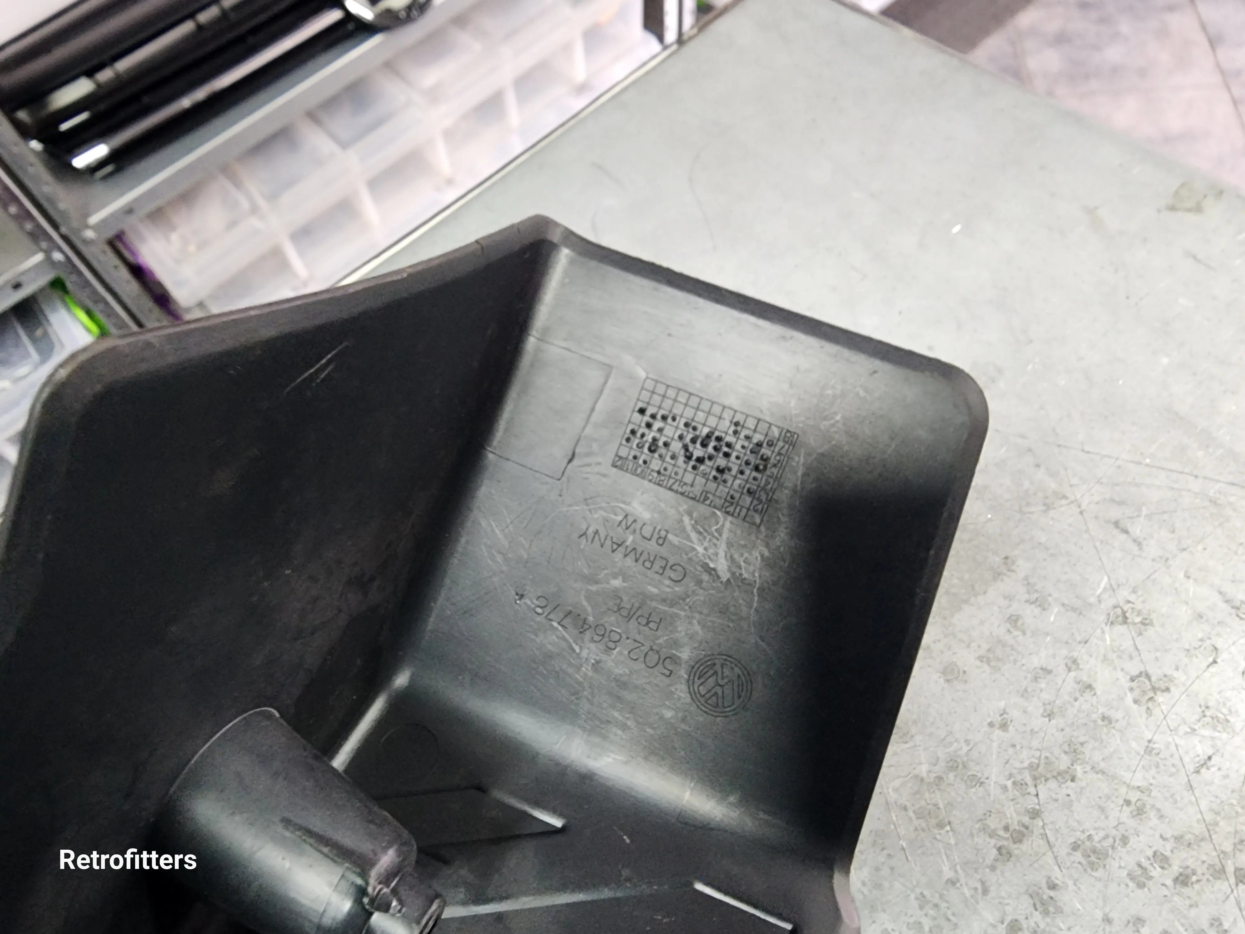 Pre loved (used) Golf mk7 Gti R Foot rest Pedal Retrofitters RSA