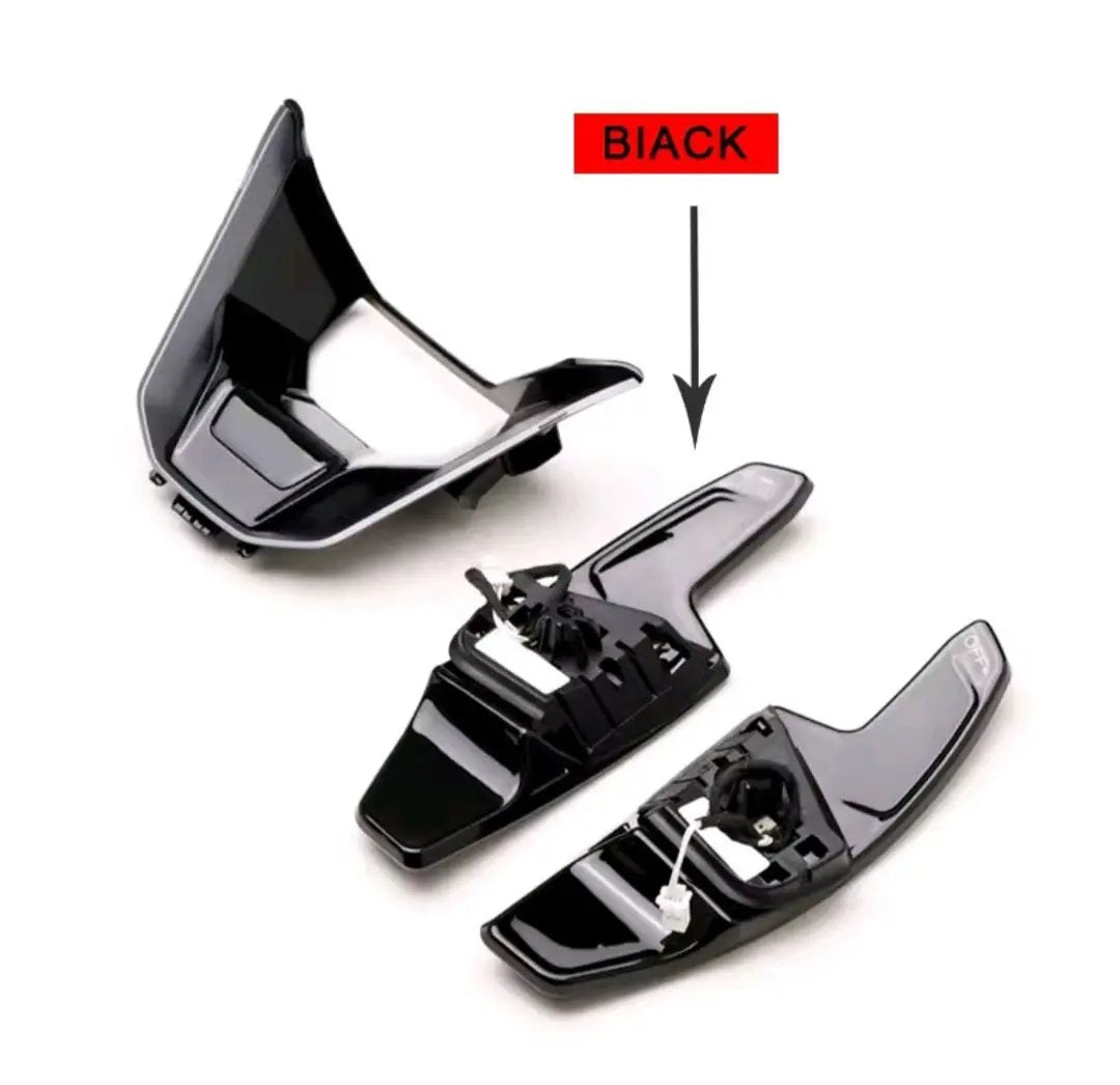 VW R-Line/GTI Steering Wheel Paddle Shifters
Golf 8 MK8/Passat B8/Touareg Genuine DSG Shift
Paddle Assembly with R Logo Retrofitters