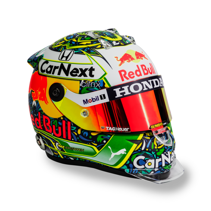 1:2 Helmet Brasilië 2021 Insl. Skeur af
