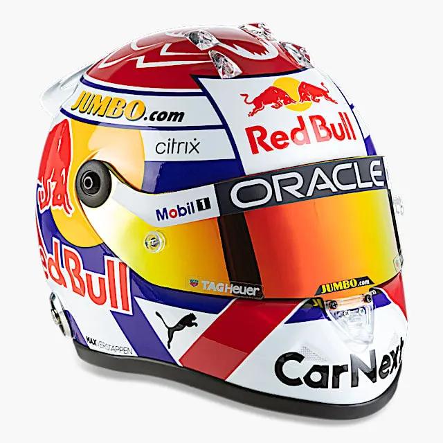 1:2 Red bull Max Verstappen Dutch GP 2022 Mini Helmet In stock with Supplier 7 to 14 days