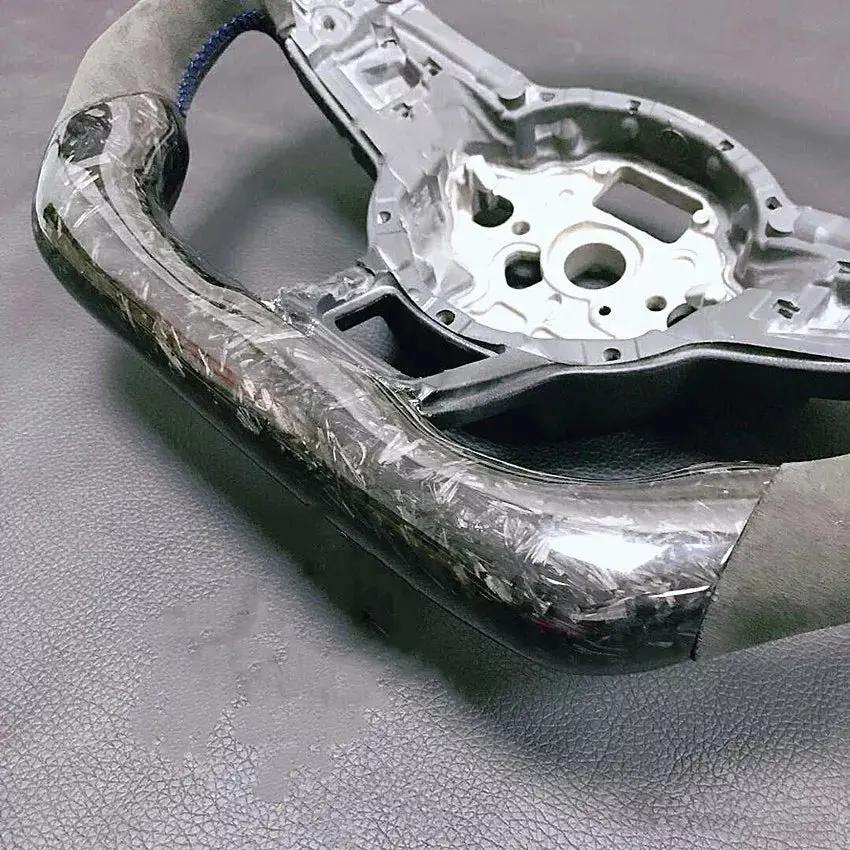 Carbon Fiber Steering Wheel Volkswagen mk7 Gti / R / Rline / Polo Aw1 (Airbag cover excl ) Made on order 6 to 8 weeks