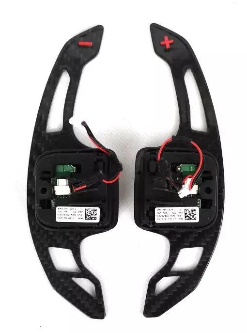 Audi s3/S4/S5/S6/S7/RS3/RS4/RS6 Steering Wheel Carbon Dsg Paddle Extenders In stock with Supplier 7 to 14 days