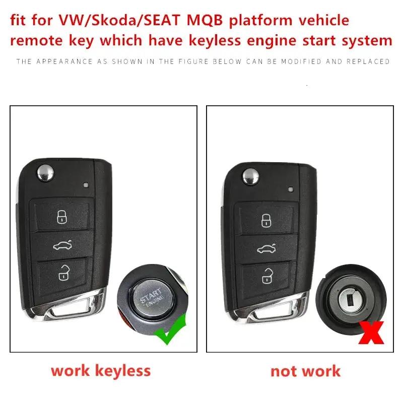 Car MQB Key Modified Golf 8 MK8 Remote Key Shell for VW Golf MK7 Jetta Tiguan Polo Touran In stock with supplier 2- 3 days