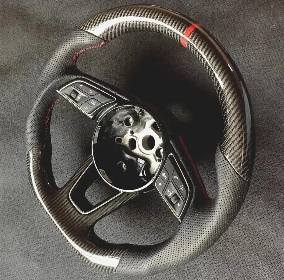 Carbon Fiber Steering Wheel Audi 8v(Airbag cover excl ) Made on order 6 to 8 weeks