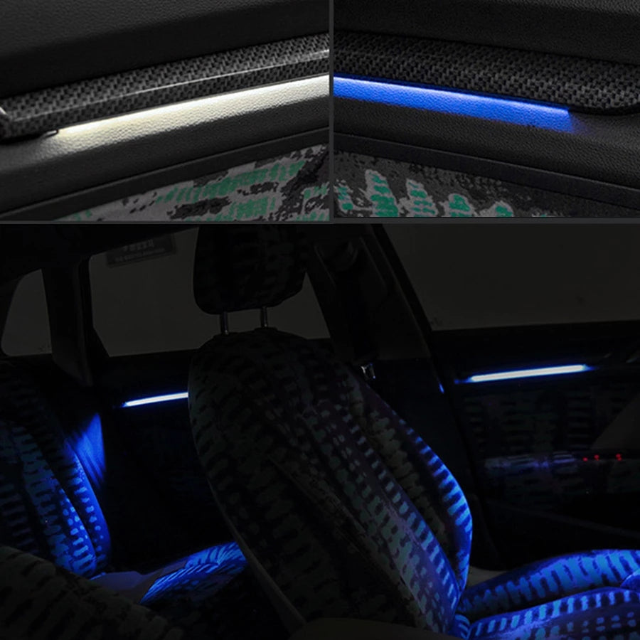 Audi A3 8V 2013-2018 Motordeure Binne LED Versier Trim Atmosfeer Ligte