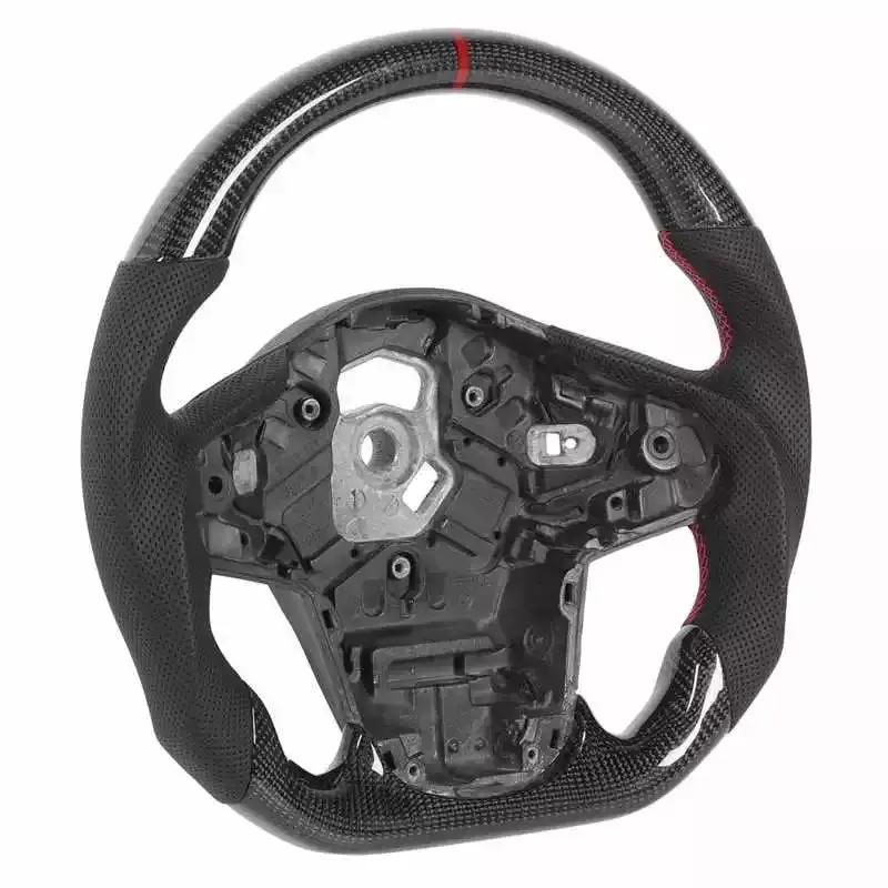 Carbon Fiber Steering Toyota Supra A90 (Airbag cover excl ) Made on order 6 to 8 weeks