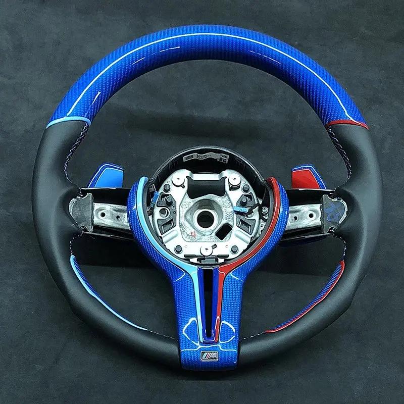 Carbon Fiber Steering Wheel Bmw F30 (Airbag cover excl ) Made on order 6 to 8 weeks