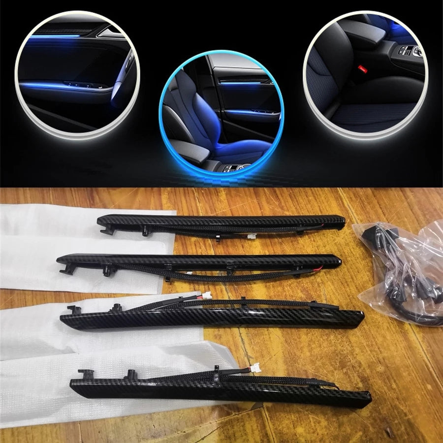 Audi A3 8V 2013-2018 Motordeure Binne LED Versier Trim Atmosfeer Ligte