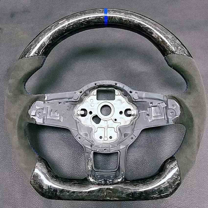 Carbon Fiber Steering Wheel Volkswagen mk7 Gti / R / Rline / Polo Aw1 (Airbag cover excl ) Made on order 6 to 8 weeks