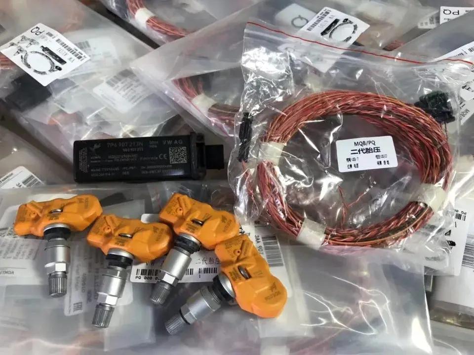 Volkswagen and Audi Pressure Sensor Based TPMS 1 Set In stock with Supplier 7 to 14 days