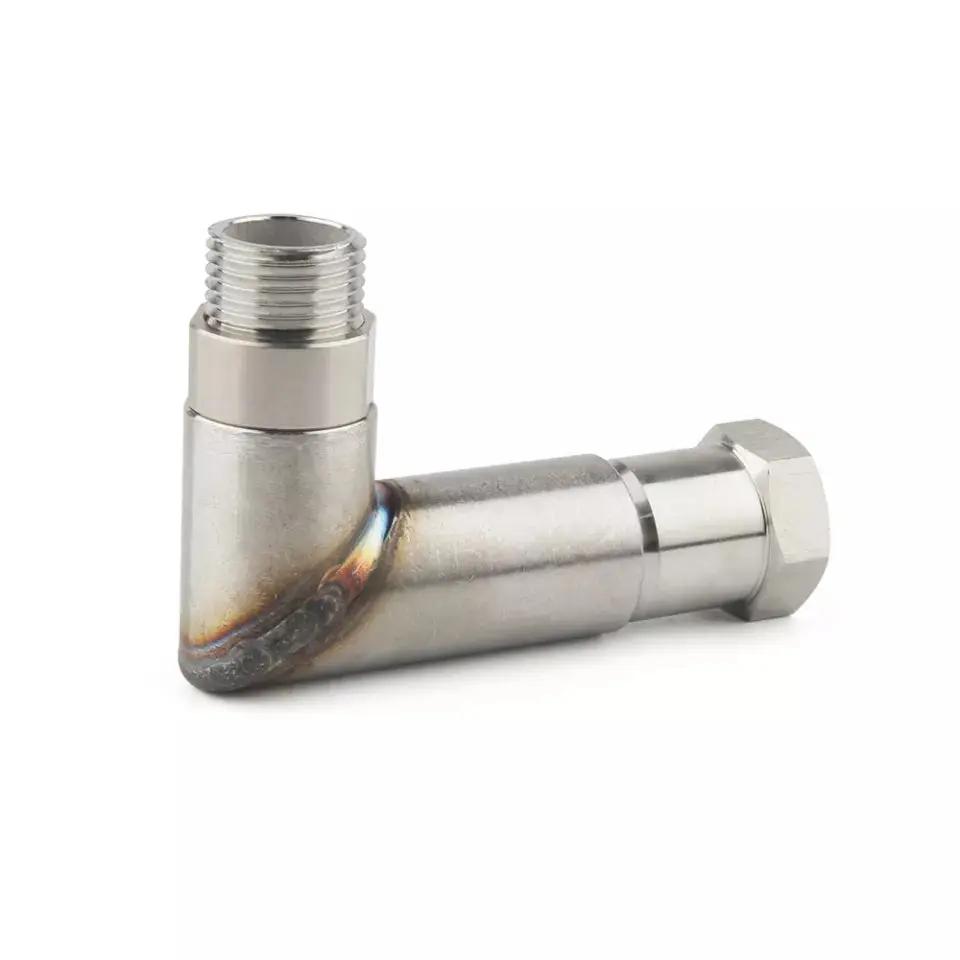 Double galvanized steel 90 degree O2 sensor expander Retrofitters RSA