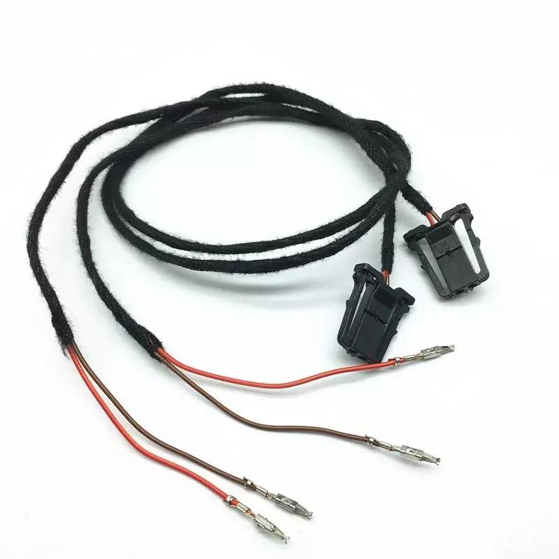 Car interior LED Welcome Door Light Cable Wiring Harness For VW Golf MK5 MK6 7 MK7 7.5 Jetta Passat B6 B7 B8 Tiguan Superb SEAT Retrofitters RSA