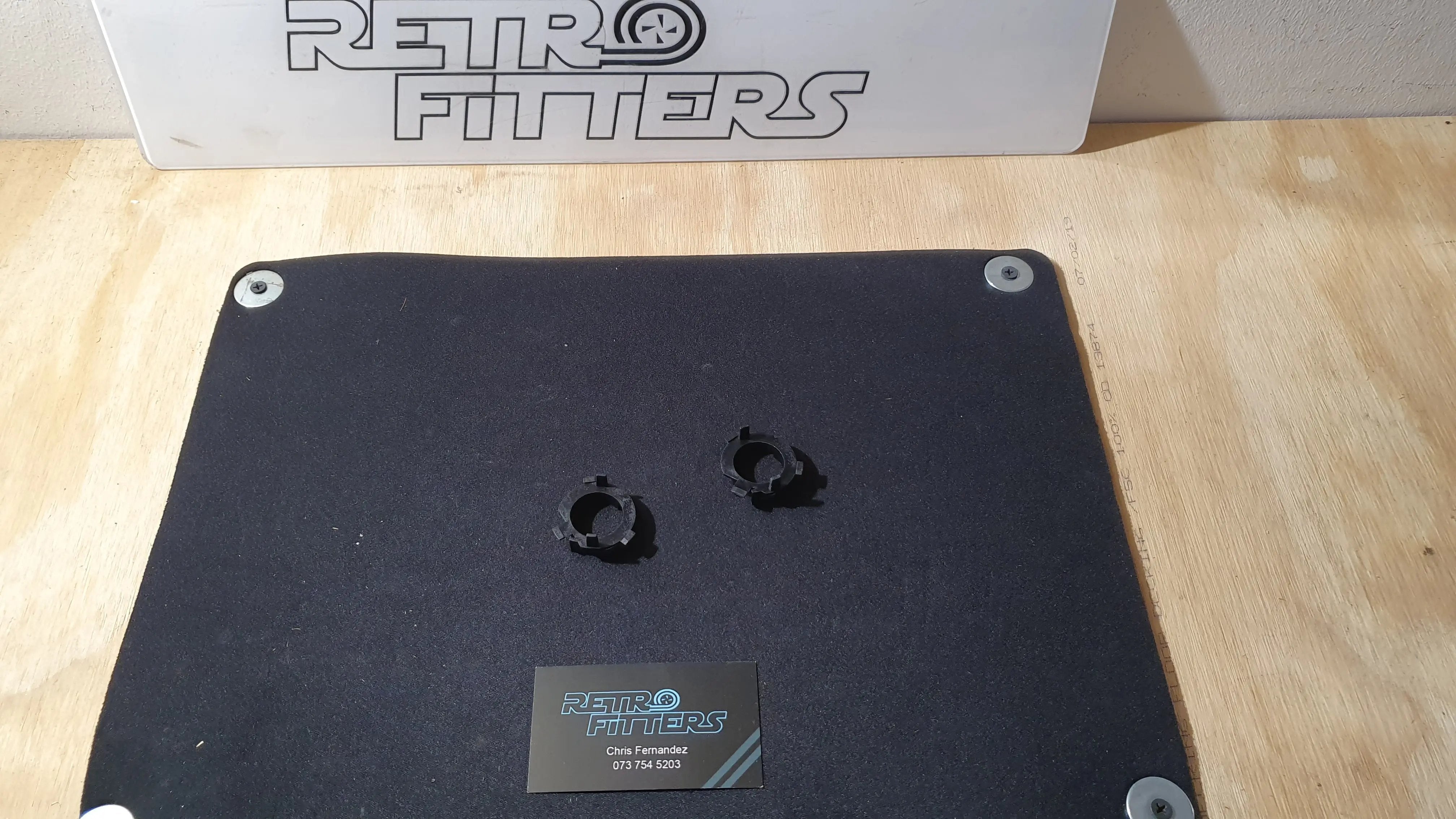 2Pcs/Lot H7 LED Car Headlight Bulb Base Holder Adapter Retrofitters RSA