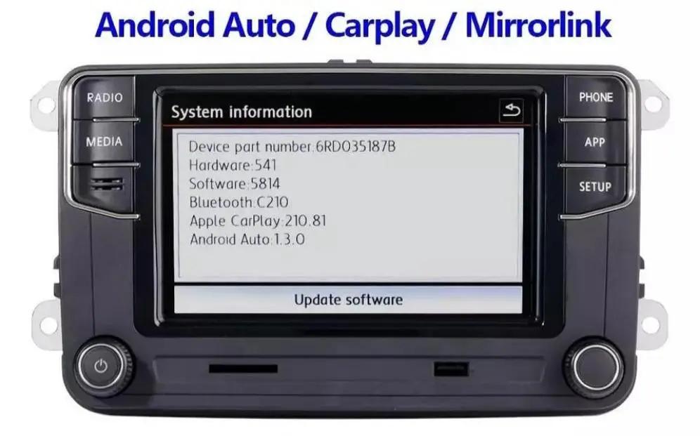 Volkswagen MIB2 6.5 inch Carplay and Android auto MQB Radio In stock with Supplier 7 to 14 days