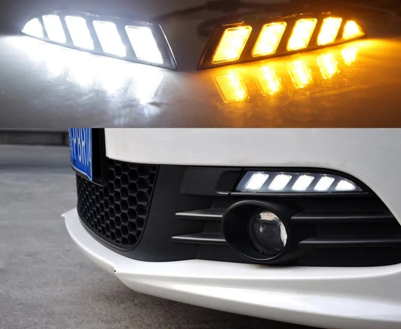 Volkswagen Scirocco R Car Flashing 2Pcs LED Daytime Running Light