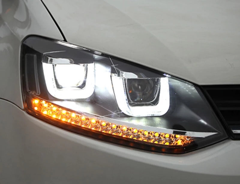 Volkswagen Polo 6 pasgemaakte hoofligte