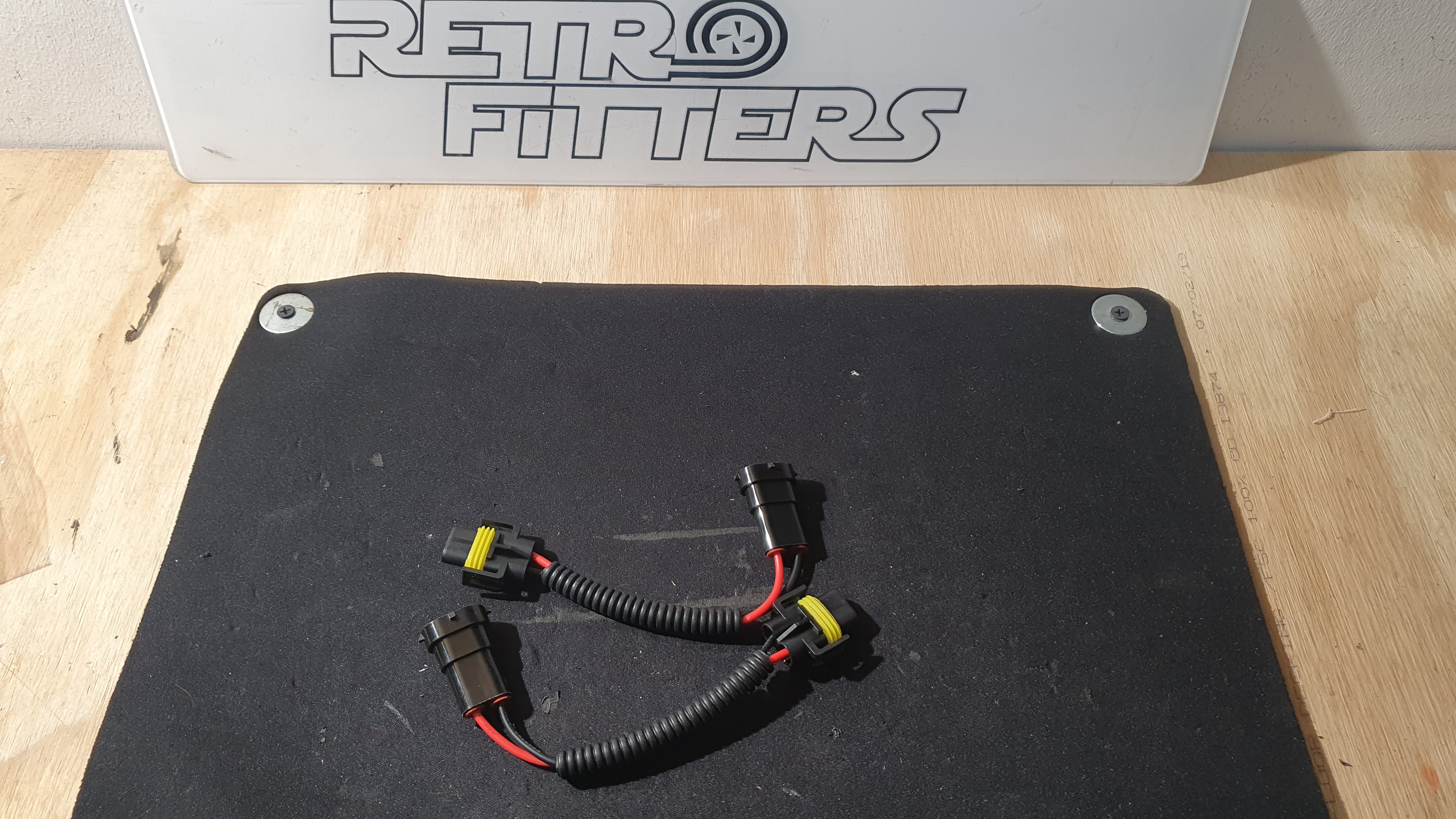 2 Stks 12V 9006 tot H11 H8 Koplig Mislig Omskakeling Connector Bedrading Harnas