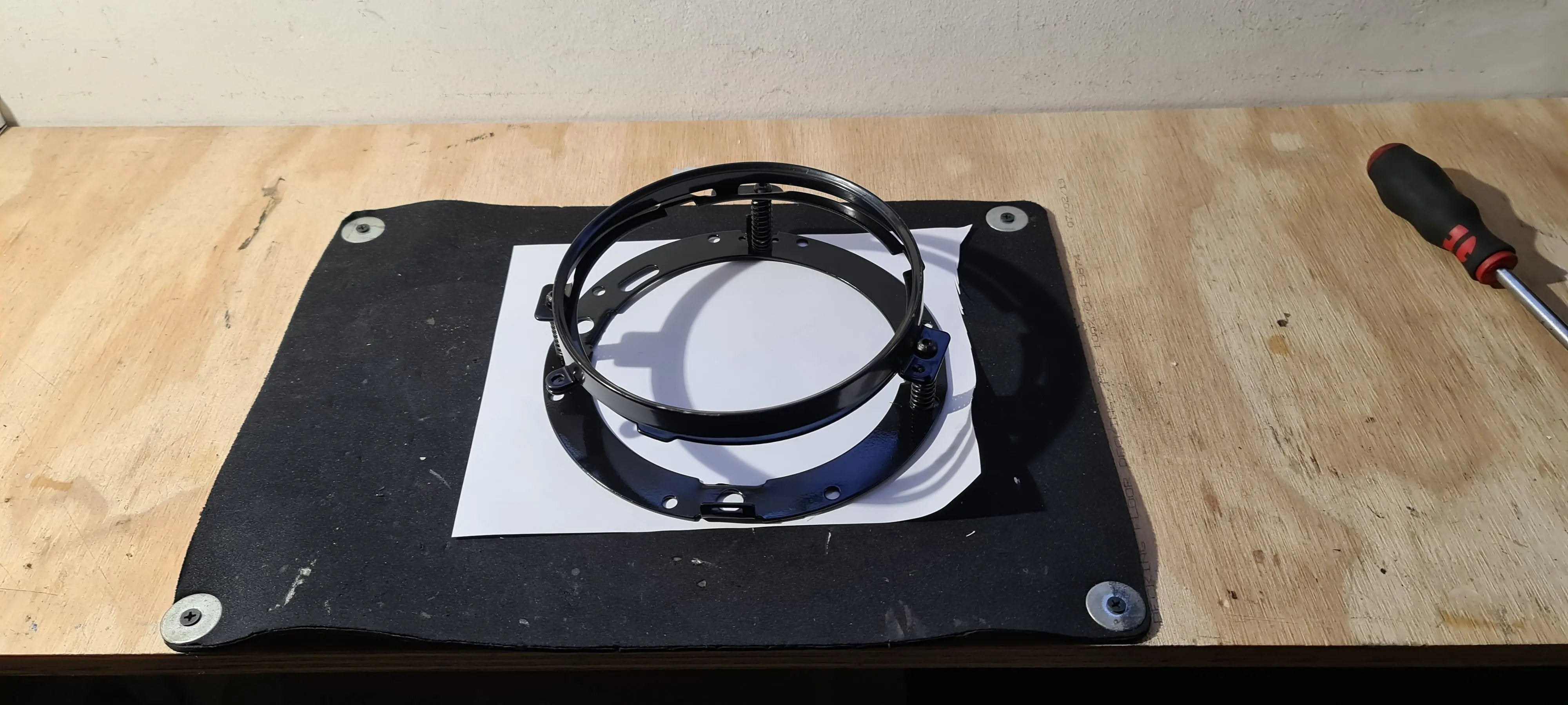 7 inch LED Headlight mounting bracket In stock with supplier 2- 3 days