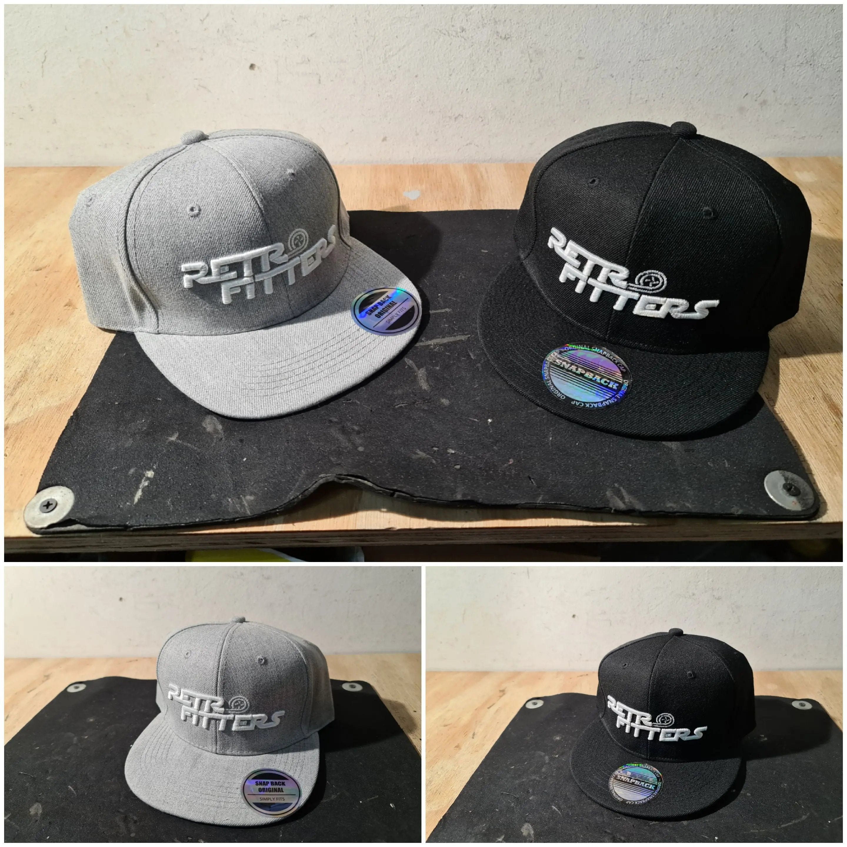 Retrofitters snapback flatpeak caps Retrofitters RSA