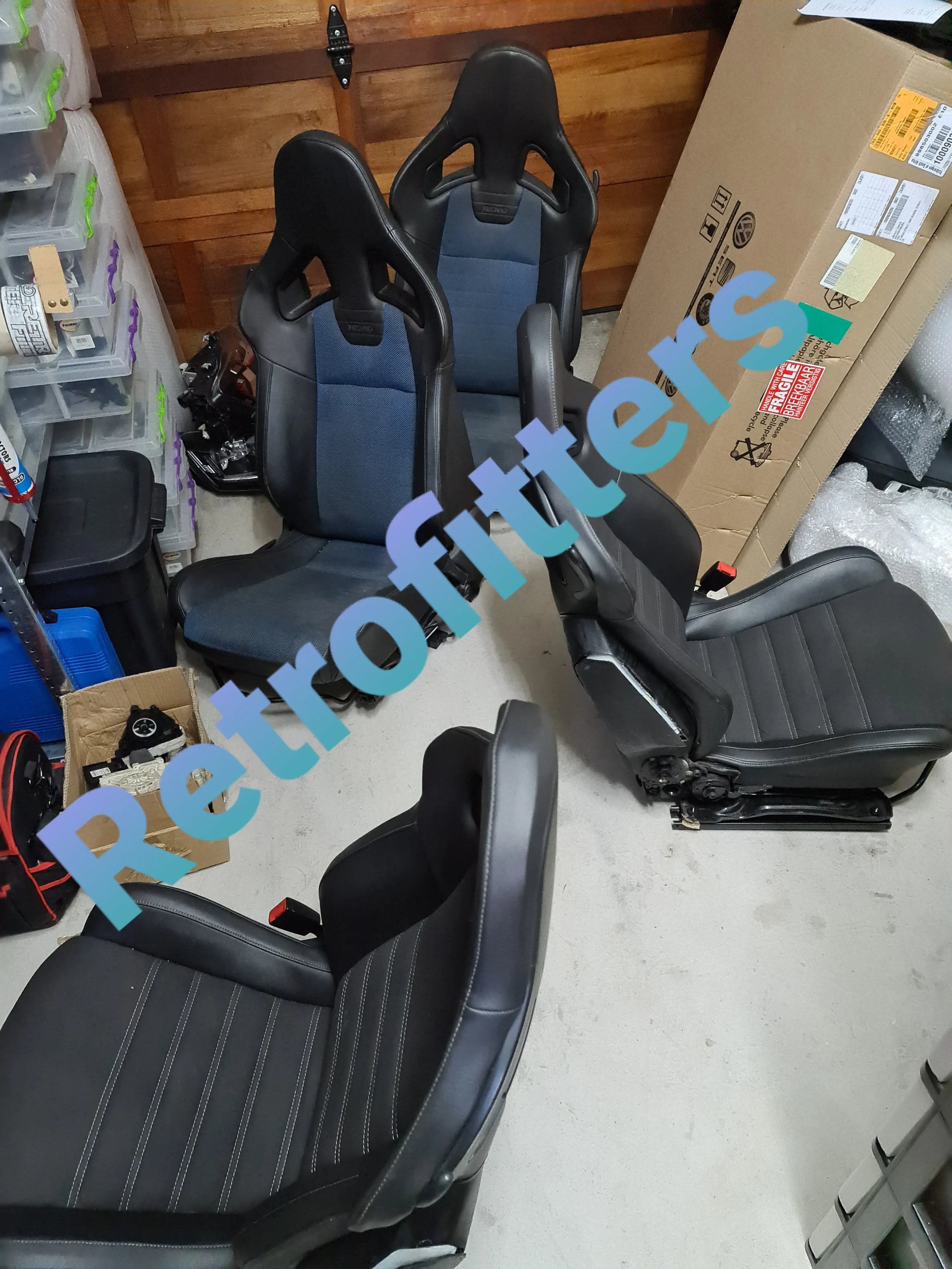 Recaro Oem Seats wingback (Sold as a Pair of two front seats) In stock with Supplier 7 to 14 days