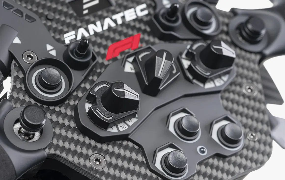 Fanatec Podium F1 Edition wheel with Advanced Podium Shifters 2021 model In stock with Supplier 7 to 14 days