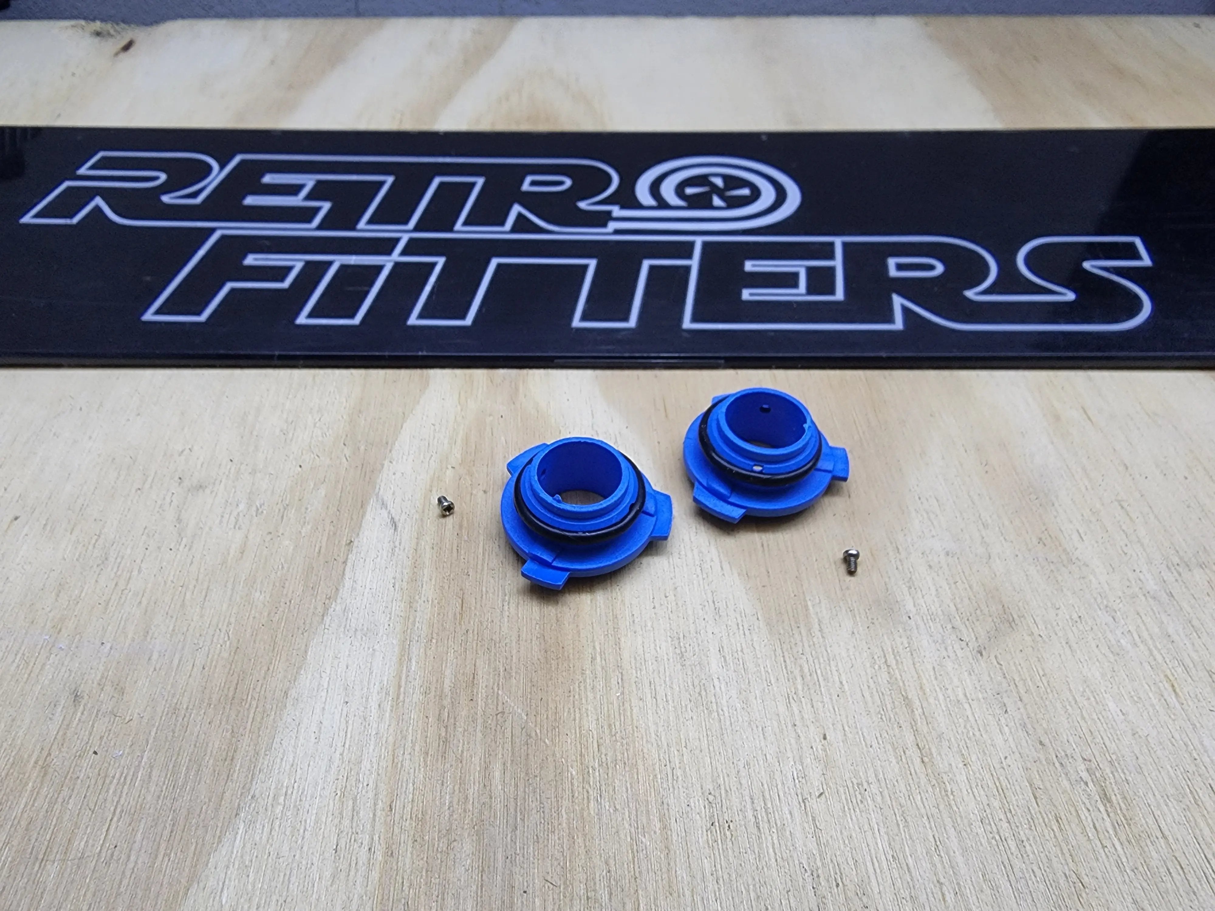 2Pcs/Lot H7 LED Car Headlight Bulb Base Holder Adapter Retrofitters RSA